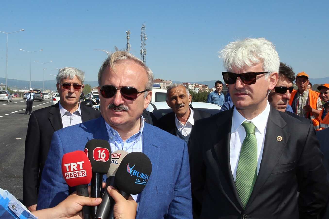 Hikmet Şahin Köprülü Kavşağı trafiğe açıldı Hikmet Şahin Köprülü Kavşağı trafiğe açıldı